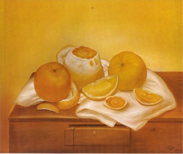 Fernando Botero œuvres - Oranges Fernando Botero